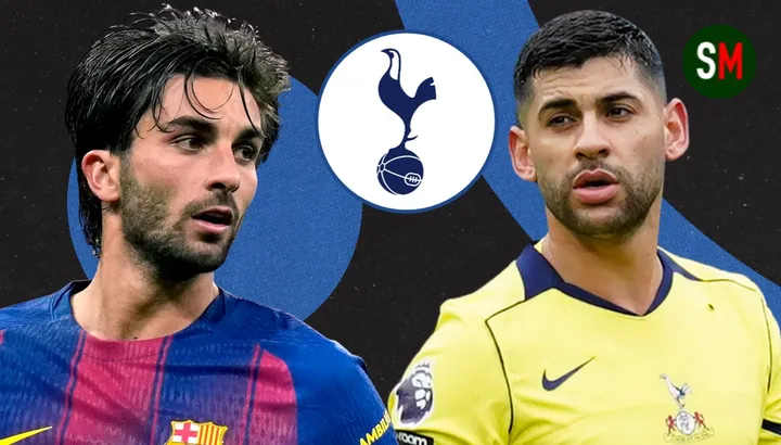 Manajer Tottenham Hotspur Roberto De Zerbi di pinggir lapangan