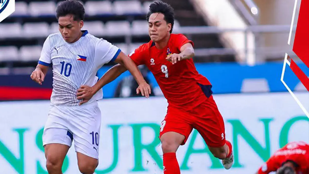 Pertandingan Grup B ASEAN Championship antara Myanmar menghadapi Laos