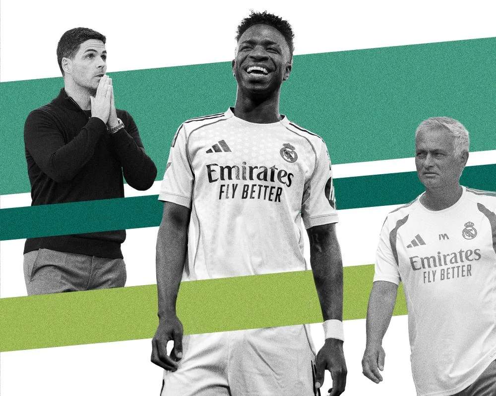 Vinicius Junior dalam balutan jersey Real Madrid